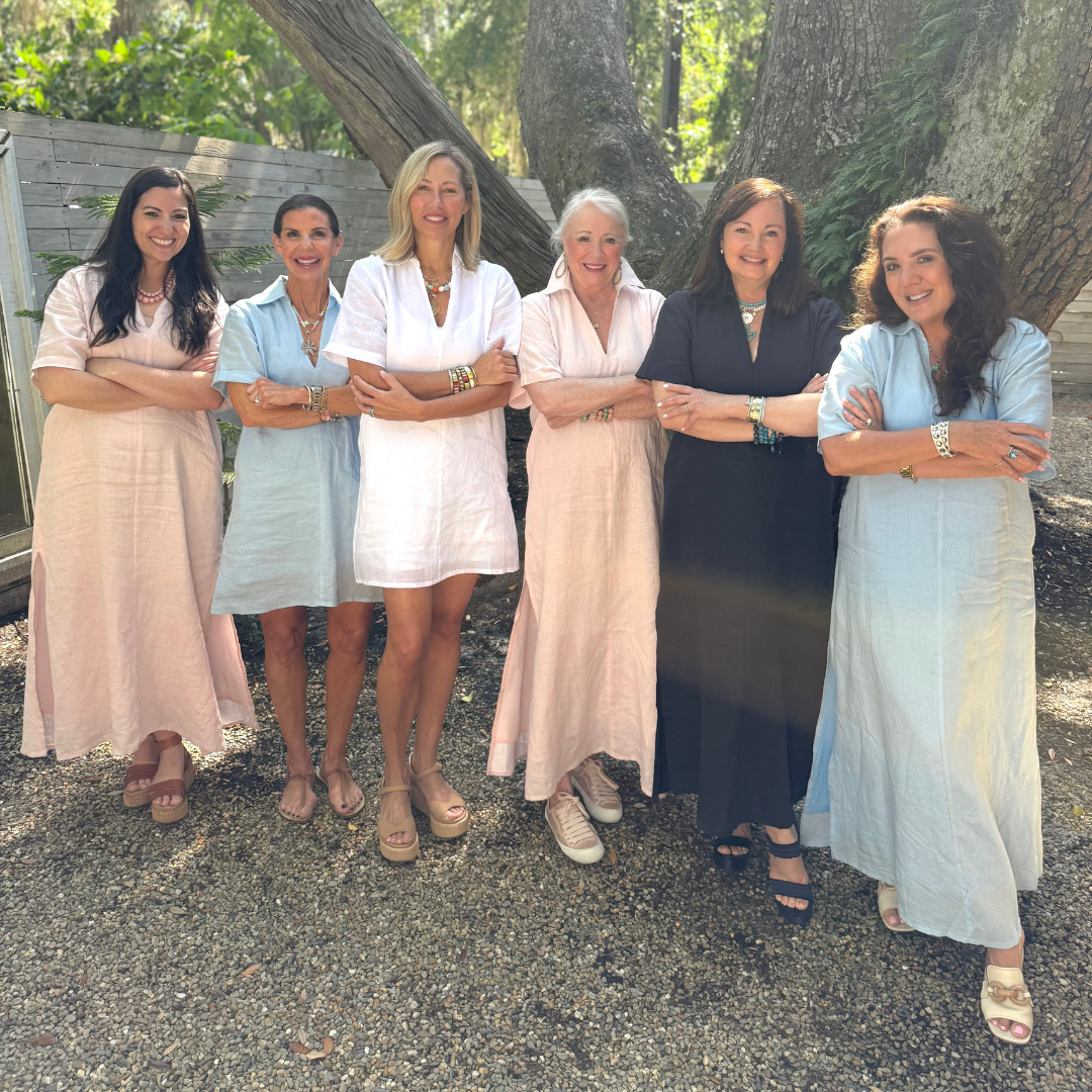 New in Store: Short or long in Pink, Lt. Blue, White and Navy!